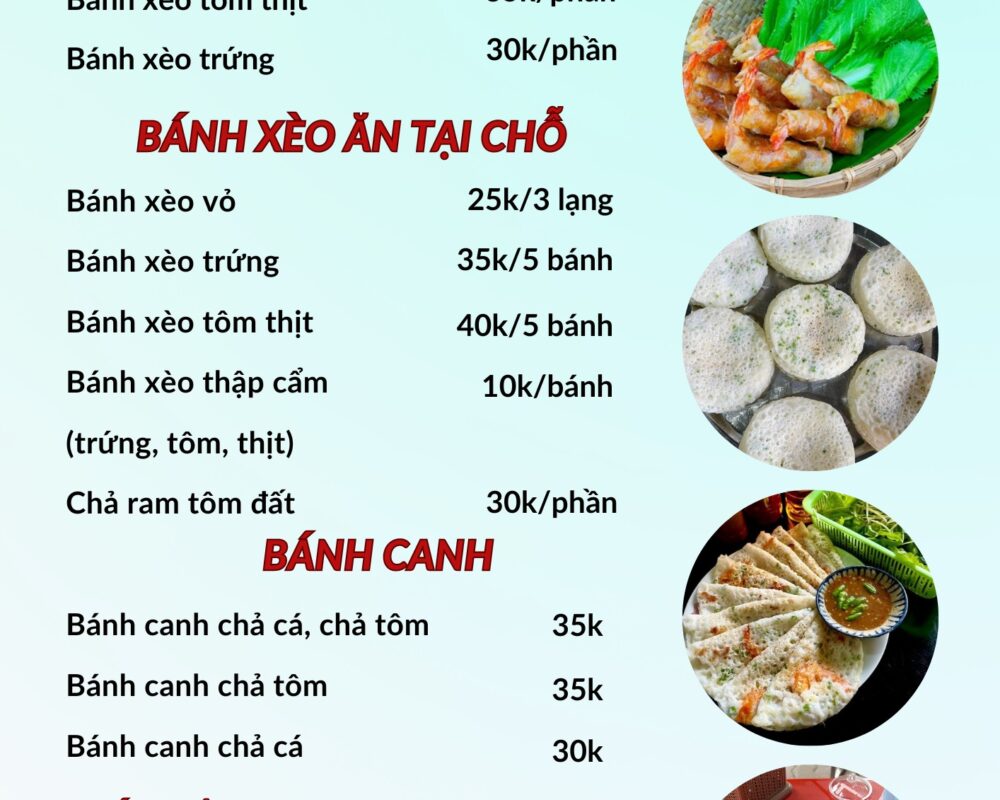 Bánh Xèo Hoài Nhơn Cô Bốn