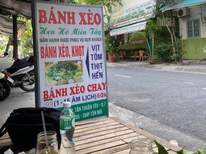 Quán Bánh xèo miền Tây - Hẹn hò