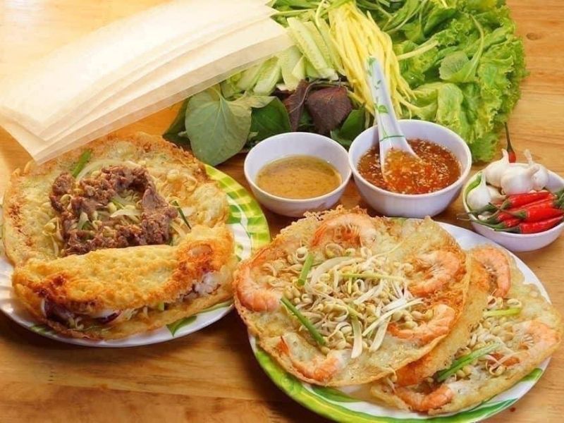 Quán Bánh xèo tôm nhảy Thanh Diệu