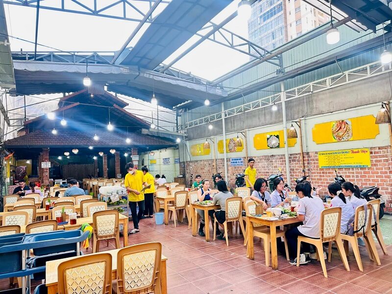 Quán Bánh xèo tôm nhảy Thanh Diệu