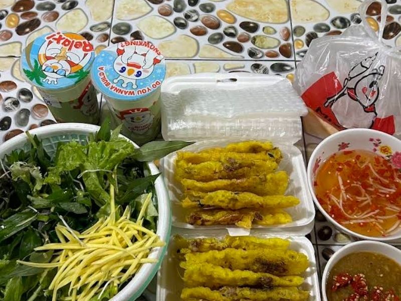 Quán Bánh xèo Cô Nguyệt 77 - Song Hành