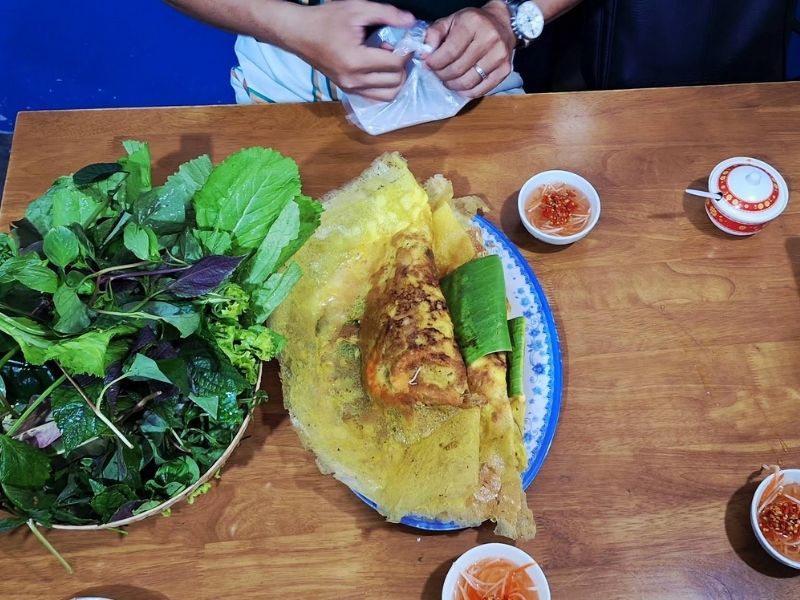 Quán Bánh xèo miền tây rau rừng - Cô Liên