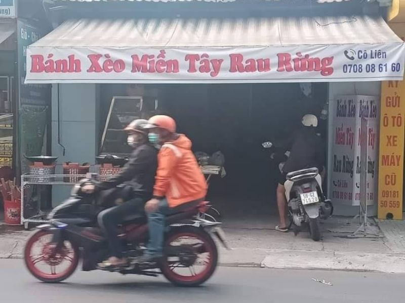 Quán Bánh xèo miền tây rau rừng - Cô Liên
