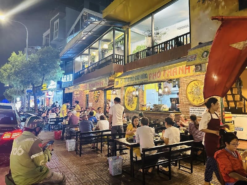 Bánh xèo rau rừng Phố Thành