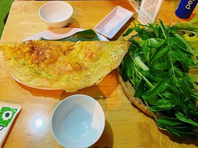 Bánh xèo Cô Út miền Tây quận 7