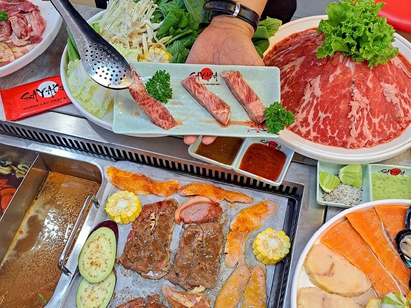 Sayaka Buffet nướng lẩu Biên Hòa