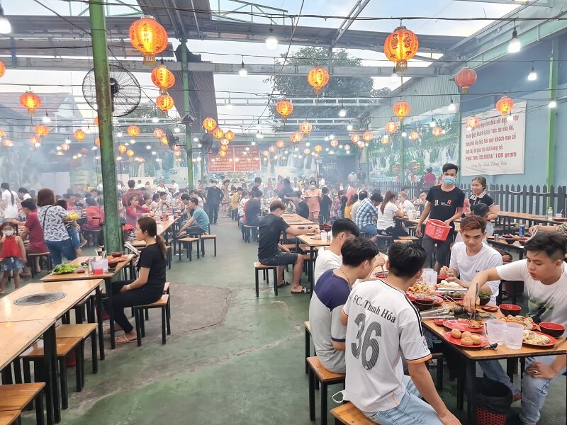 Buffet lẩu & nướng Bến Cát