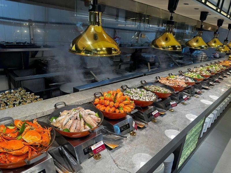 Buffet hải sản Poseidon