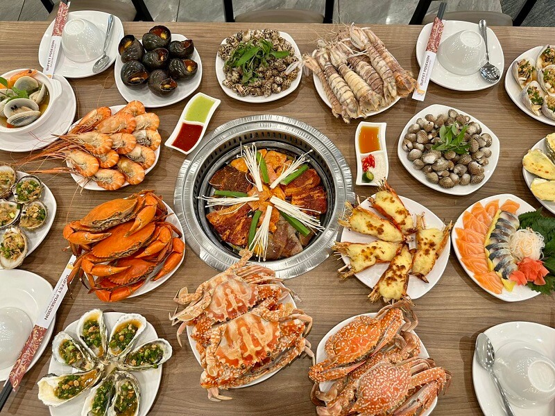 Buffet hải sản Poseidon