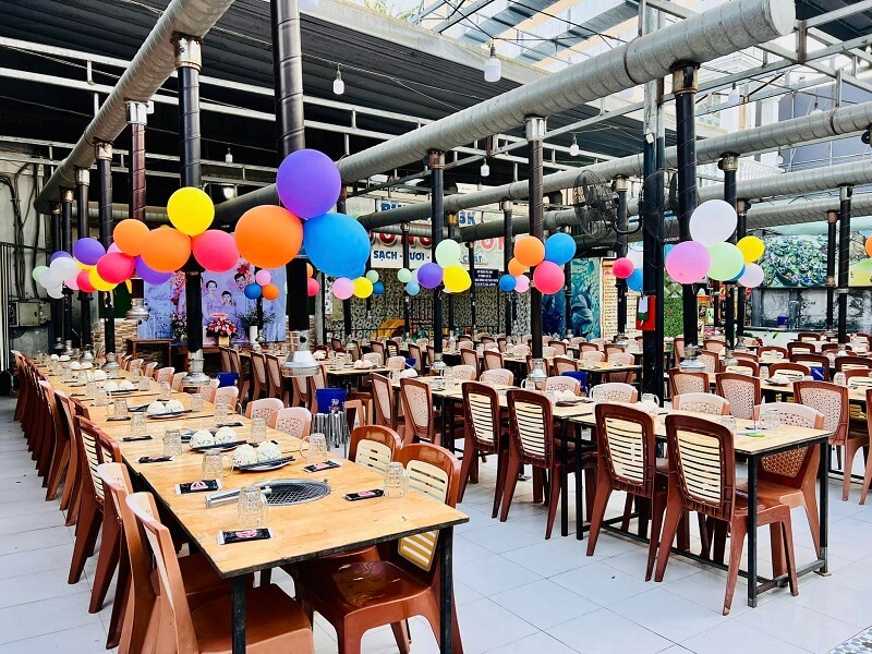 Nhà hàng buffet 123k nướng ngon