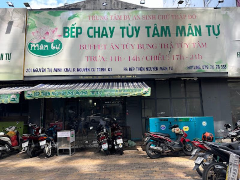 Nhà hàng buffet chay Mãn Tự
