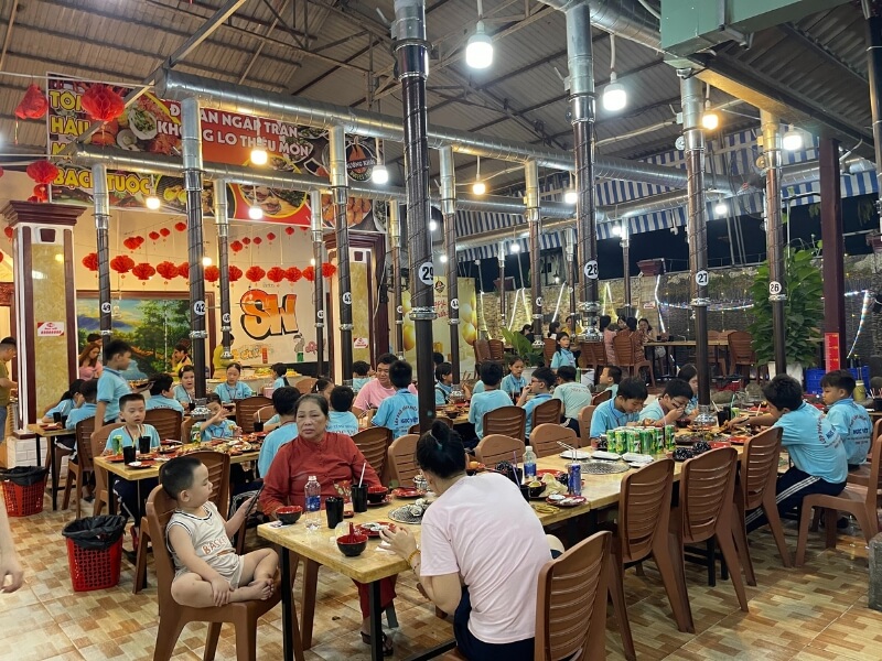Buffet 135 nướng khói