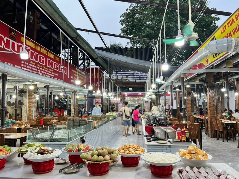 Nhà hàng Buffet 123k nướng ngon