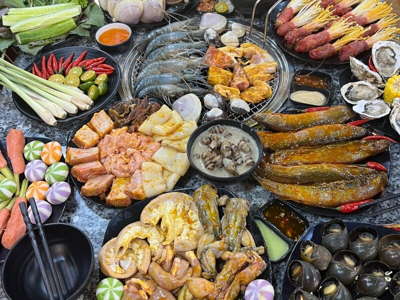 Buffet hải sản 189