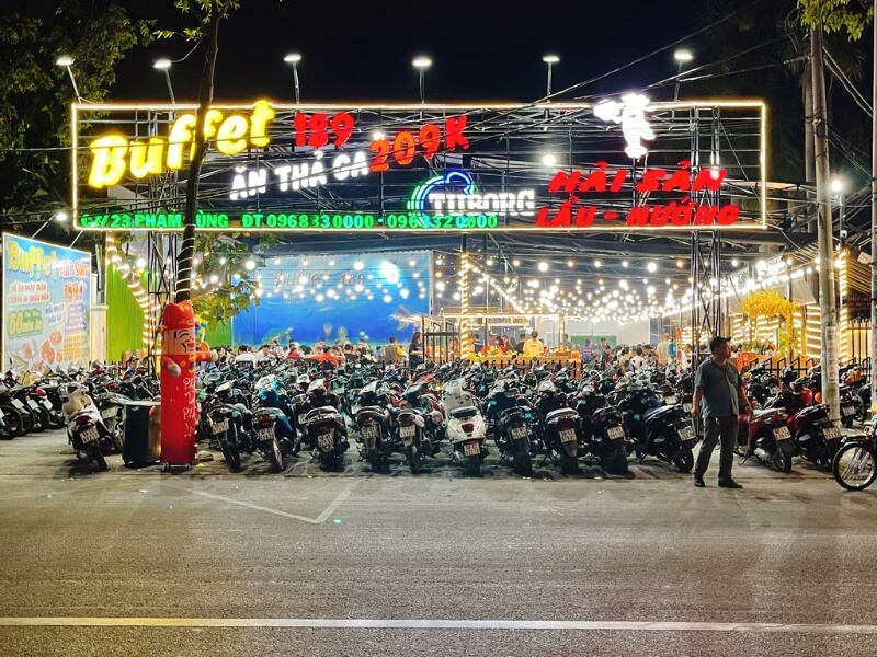 Buffet hải sản 189