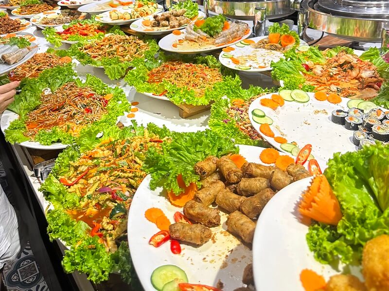 Buffet Chay Hương Thiền