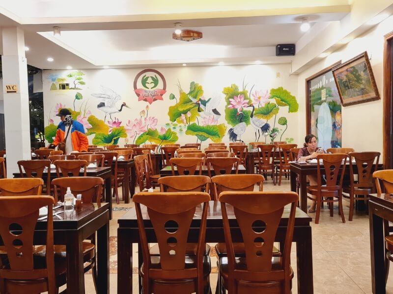 Nhà hàng chay - Chùa Vĩnh Nghiêm