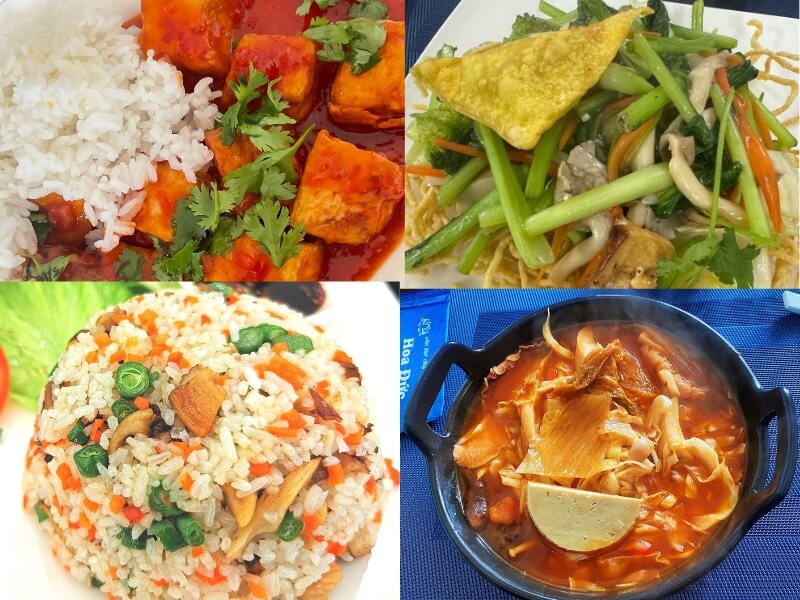 Quán chay Hoa Đức