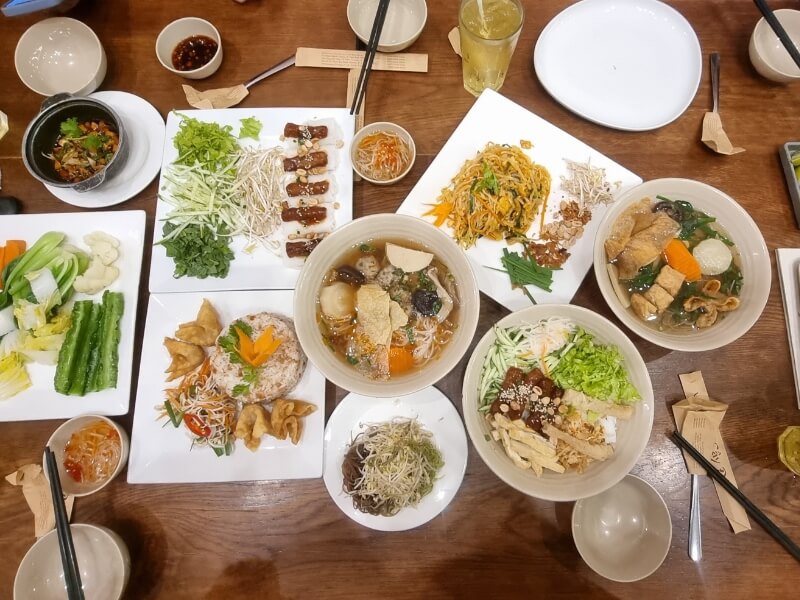 Hủ tiếu chay Cây Đề