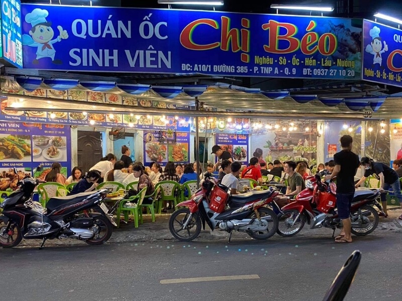 Quán Ốc Sinh Viên Chị Béo
