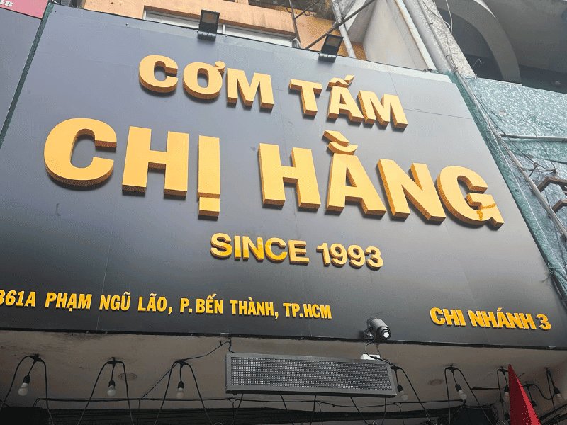 Cơm Tấm Chị Hằng - 361a Phạm Ngũ Lão, Phường Bến Thành
